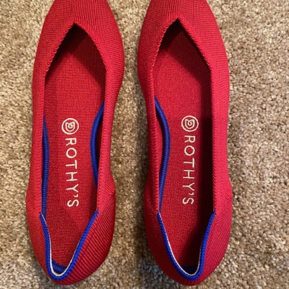 Rothy's pointed shoe